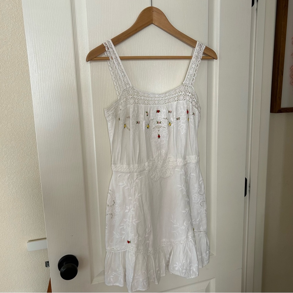 Love Shack Fancy Battenburg Lace Sundress Size 2